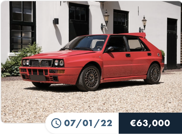 1992 LANCIA DELTA HF INTEGRALE EVOLUZIONE