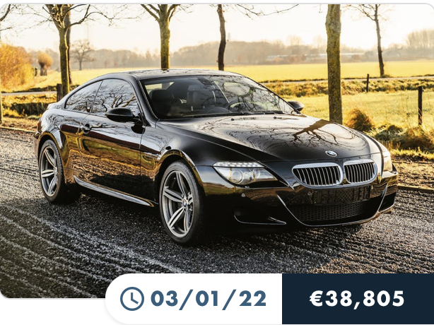 2008 BMW (E63) M6 - MANUAL