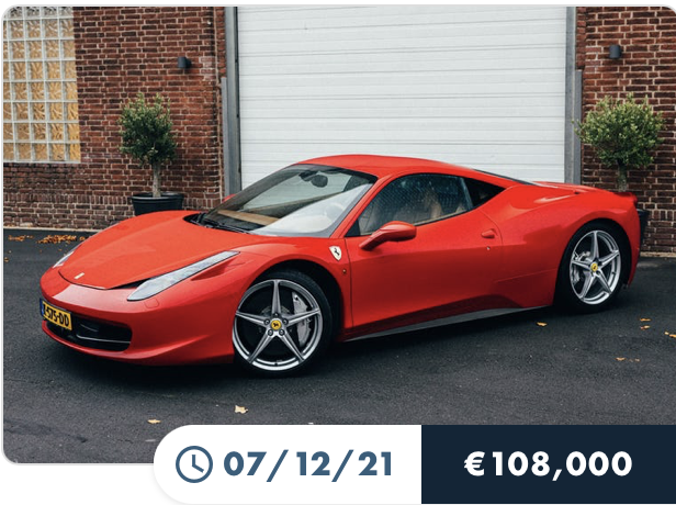 2010 FERRARI 458 ITALIA