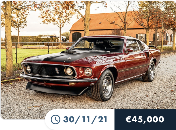 1969 FORD MUSTANG MACH 1
