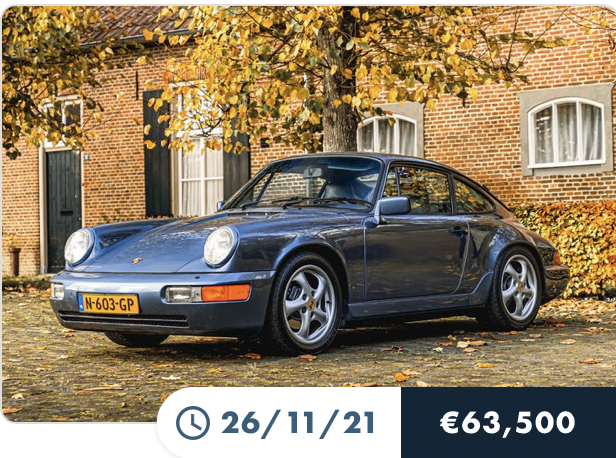 1990 PORSCHE 911 (964) CARRERA 2