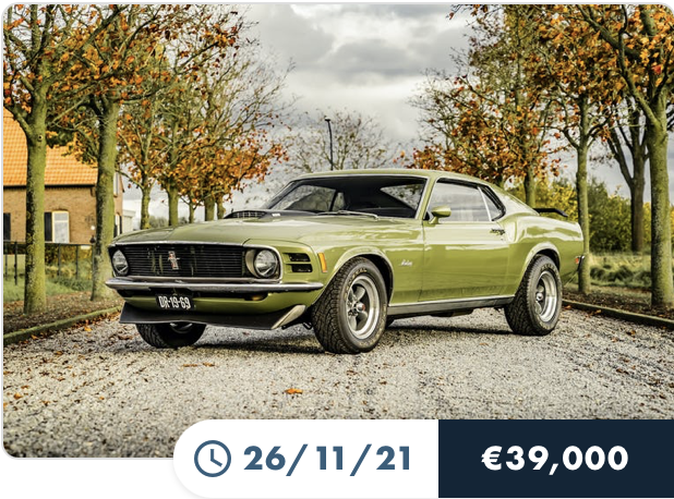 1970 FORD MUSTANG FASTBACK