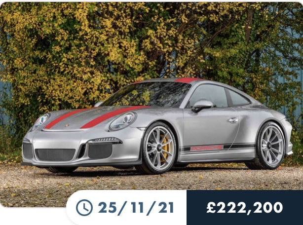 2016 PORSCHE 911 R - 1,490 MILES