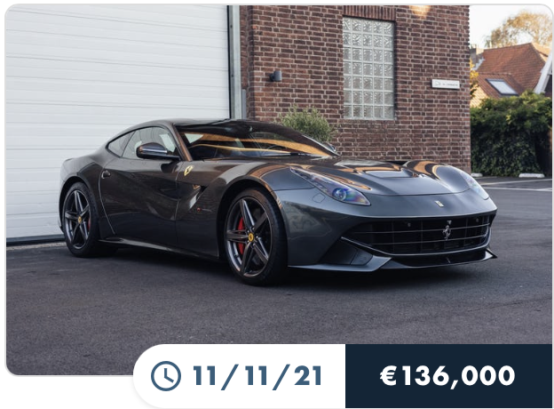 2013 FERRARI F12 BERLINETTA