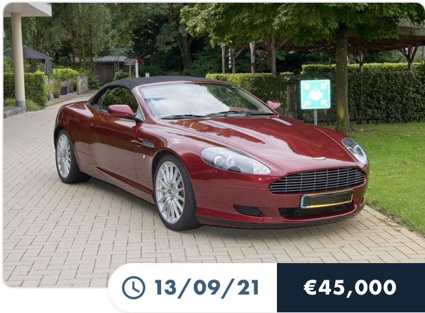 2006 ASTON MARTIN DB9 VOLANTE