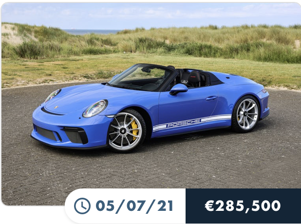 2019 PORSCHE 911 (991) SPEEDSTER - PTS