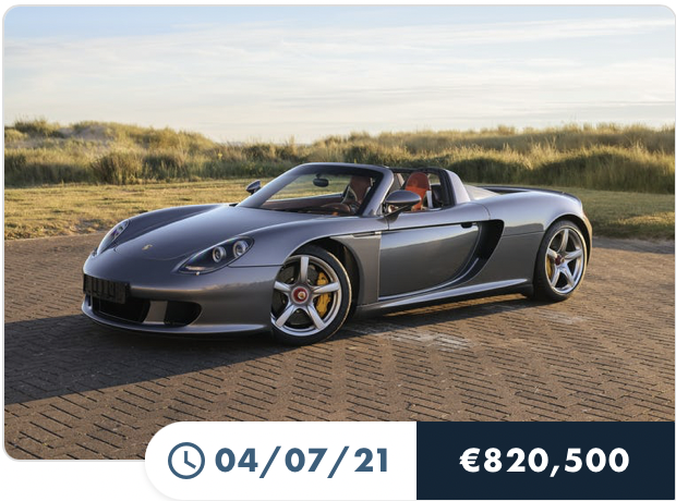 2004 PORSCHE CARRERA GT - EX-JENSON BUTTON
