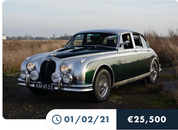 1965 JAGUAR MKII 3.8 - MANUAL