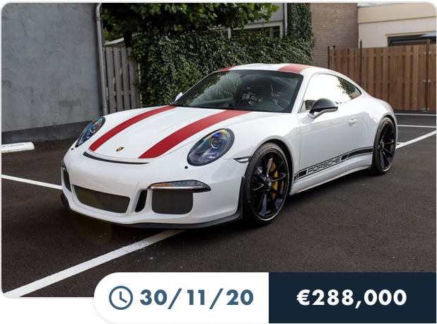 2016 PORSCHE 911 R - 113 KM FROM NEW - LHD
