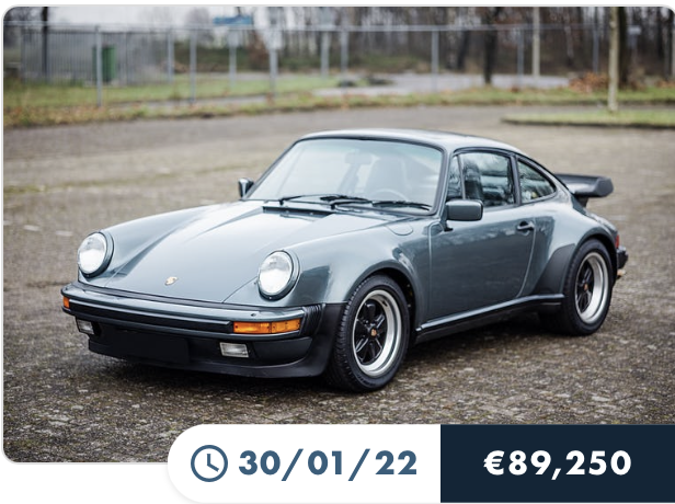 1987 PORSCHE 911 (930) TURBO