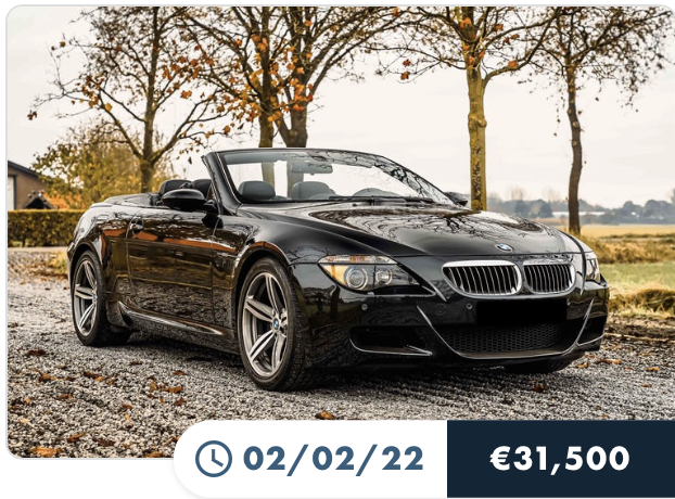 2007 BMW (E64) M6 CONVERTIBLE - MANUAL
