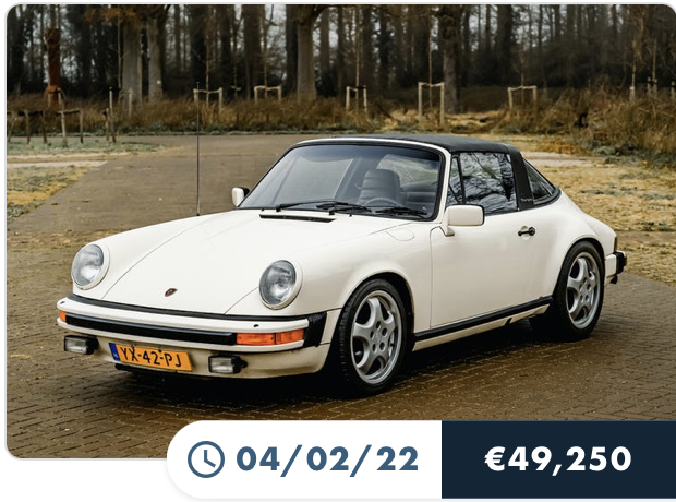 1983 PORSCHE 911 SC TARGA 3.0