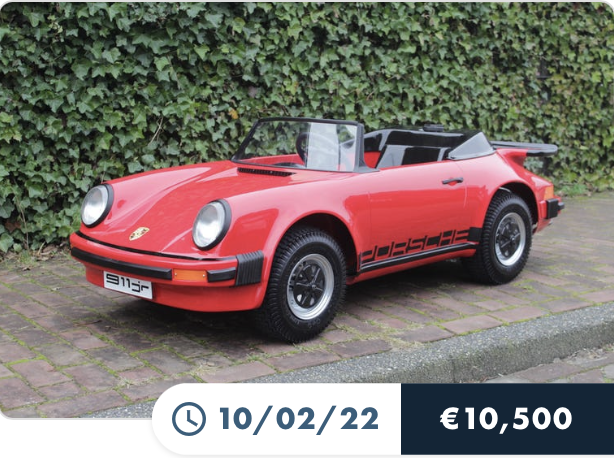 PORSCHE 911 CARRERA JUNIOR CHILDREN'S CAR