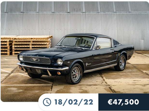 1966 FORD MUSTANG FASTBACK